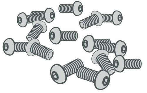 Zebra P1046696-144 printer/scanner spare part/accessory Screw 5 pc(s)