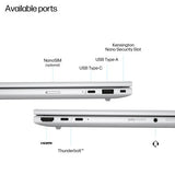 HP EliteBook 8 G1i AI PC Wolf Pro Security Edition Intel Core Ultra 7 255U Laptop 40.6 cm (16") WUXGA 24 GB DDR5-SDRAM 512 GB SSD Wi-Fi 6E (802.11ax) Windows 11 Pro Silver