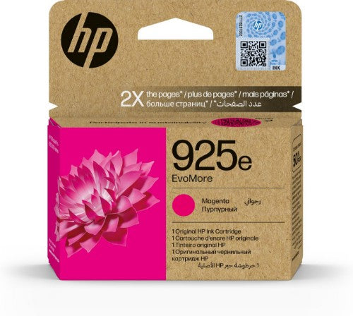 HP 4K0W1PE/925E Ink cartridge magenta EvoMore, 800 pages ISO/IEC 19752 for HP OJ Pro 8120/e