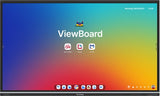 Viewsonic IFP8651-3C interactive whiteboard 2.18 m (86") 3840 x 2160 pixels Touchscreen Black USB