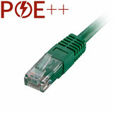 Cablenet 1m Cat6 RJ45 Green U/UTP PVC 24AWG Flush Moulded Booted Patch Lead