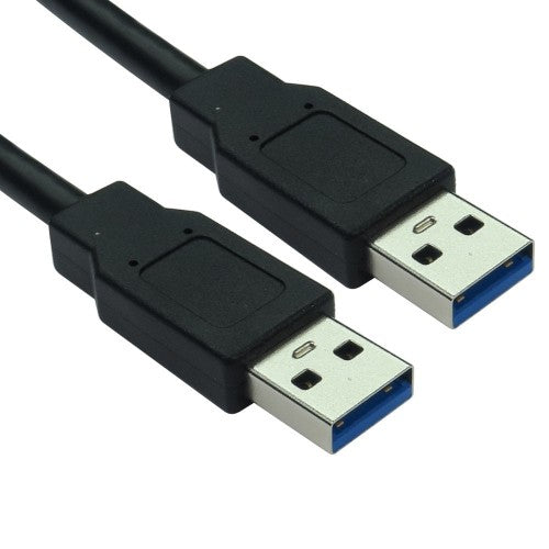 Cables Direct USB 3.0 A 5m USB cable USB 3.2 Gen 1 (3.1 Gen 1) USB A Black