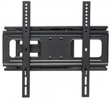 Manhattan Wall Mount for TV & Monitors (Full Motion), For screens 32" to 55", VESA compatibility: all between 200x200mm to 400x400mm - check the dimensions of the four mounting holes on back of screen to ensure it fits, Max 50kg, Black, Bracket, Lifetime