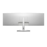 DELL UltraSharp U4924DW LED display 124.5 cm (49") 5120 x 1440 pixels 5K Ultra HD LCD Black, Silver
