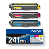 Brother TN-241CMY Toner MultiPack C,M,Y, 3x1.4K pages ISO/IEC 19798 Pack=3 for Brother HL-3140