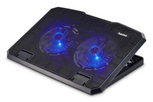 Hama Black Metal laptop cooling pad 39.6 cm (15.6")