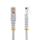 StarTech.com Cat5e Patch Cable with Molded RJ45 Connectors - 25 ft. - White