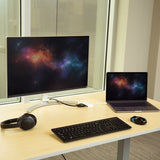 StarTech.com USB C Multiport Adapter - USB-C to DVI-D (Digital) Video Adapter with 60W Power Delivery Passthrough Charging, GbE, USB-A - Portable USB Type-C/Thunderbolt 3 Mini Laptop Dock