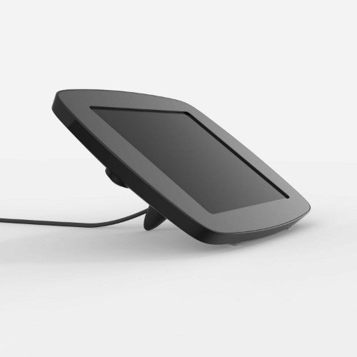 Bouncepad Lounge with Reinforced USB Cable | Covered Front Camera and Home Button | Black | Apple iPad Air 6th Gen 11-inch (2024)