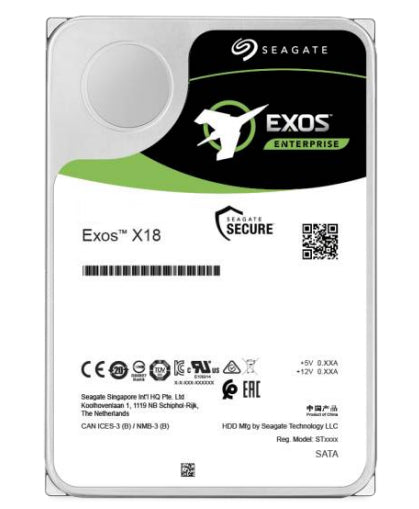 Seagate Exos X18 3.5" 10 TB SAS  - Data Storage - Seagate