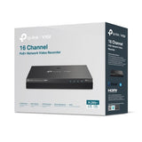 TP-Link VIGI NVR2016H-16MP network video recorder Black