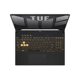 ASUS TUF Gaming F15 FX507ZV4-LP001W Intel® Core™ i7 i7-12700H Laptop 39.6 cm (15.6") Full HD 16 GB DDR4-SDRAM 512 GB SSD NVIDIA GeForce RTX 4060 Wi-Fi 6 (802.11ax) Windows 11 Home Grey