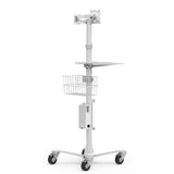 Compulocks Rolling Stand Basket White