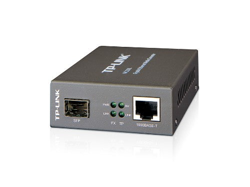 TP-Link MC220L network media converter 1000 Mbit/s Multi-mode, Single-mode Black
