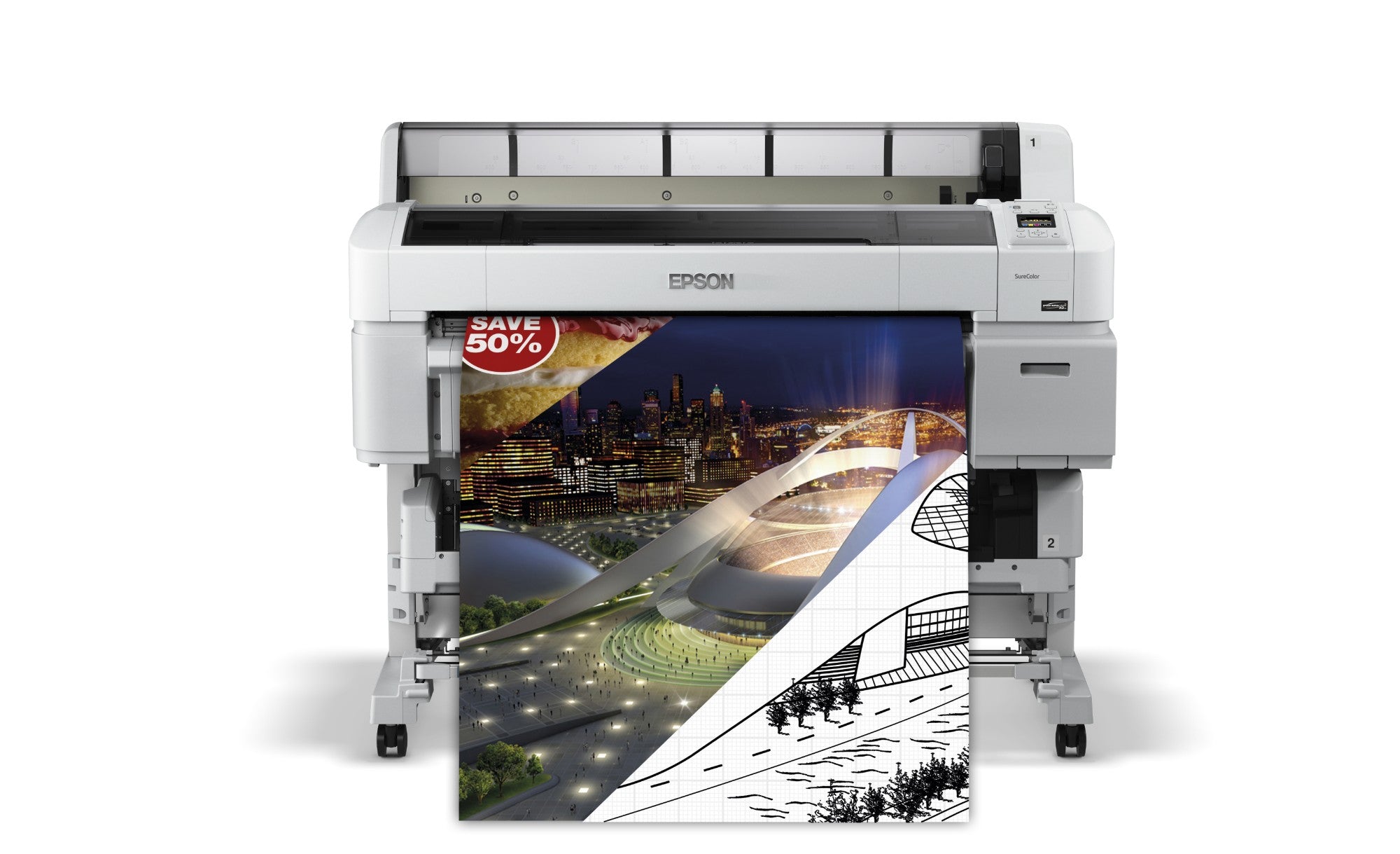 Epson SureColor SC-T5200 PS MFP  - Printers & Scanners - Epson