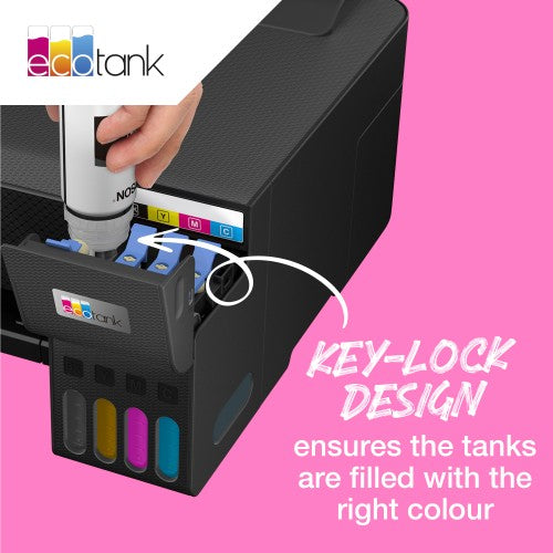 Epson C13T09B140/107 Ink cartridge black, 3.6K pages 70ml for Epson ET-18100