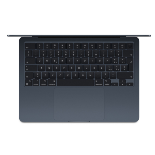 Apple MacBook Air 15-inch : M3 chip with 8-core CPU and 10-core GPU, 16GB, 256GB SSD - Midnight