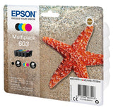 Epson C13T03U64010/603 Ink cartridge multi pack Bk,C,M,Y 3,4ml + 3x2,4ml Pack=4 for Epson XP 2100