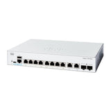 Cisco Catalyst 1300-8T-E-2G Managed Switch, 8 Port GE, Ext PS, 2x1GE Combo, Limited Lifetime Protection (C1300-8T-E-2G)