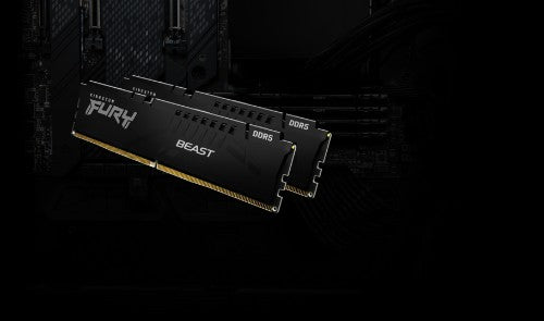 Kingston Technology FURY Beast 16GB 5200MT/s DDR5 CL40 DIMM (Kit of 2) Black
