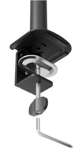 Neomounts DS60-600BL3 Monitor arm 10-27" - Quick-fix - 180°-stop