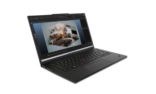 Lenovo ThinkPad P14s Gen 5 (Intel) Intel Core Ultra 7 155H Laptop 36.8 cm (14.5") WQXGA 64 GB DDR5-SDRAM 1 TB SSD NVIDIA RTX 500 Ada Wi-Fi 6E (802.11ax) Windows 11 Pro UK English Black