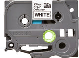 Brother TZE-251CIV DirectLabel black on white Laminat 24mm x 8m for Brother P-Touch TZ 3.5-24mm/HSE/36mm/6-24mm/6-36mm