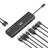 Port Designs PORT Connect Mobile docking station 1 X 4K USB-C 9 devices 100W