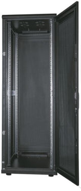 Intellinet 19" Server Cabinet - Free Standing, 36U, 600x1000mm (width x depth), Black, Flatpack, Max 1500kg, Multi-Point Door Lock, One Lock Per Side Panel, Usable Depth 123 to 773mm, IP20 rated, Rack, Steel