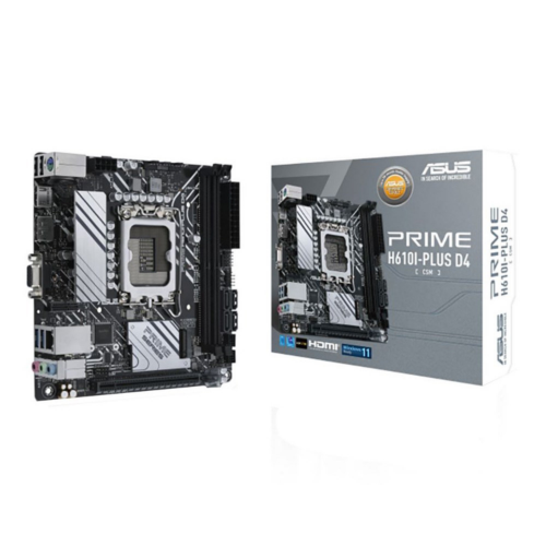 ASUS PRIME H610I-PLUS D4-CSM Intel H610 LGA 1700 mini ITX