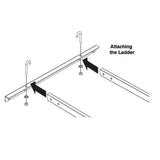Tripp Lite SRLADDERATTACH SmartRack Hardware Kit - Connects SRCABLELADDER to a wall or Open Frame Rack