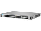 HPE Aruba Networking Aruba 2530-48G-PoE+-2SFP+ Managed L2 Gigabit Ethernet (10/100/1000) Power over Ethernet (PoE) 1U Grey