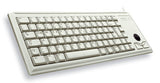 CHERRY G84-4400 TRACKBALL KEYBOARD Corded, USB, Light Grey, (QWERTY - UK)