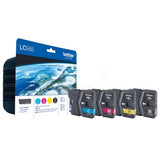 Brother LC-985VALBP Ink cartridge multi pack Bk,C,M,Y 300pg + 3x260pg Pack=4 for Brother DCP-J 125