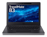 Acer TravelMate B3 laptop (TMB311-33-TCO) - 11.6" HD IPS, Intel N200, 8GB, 128GB SSD, Windows 11 Pro Education