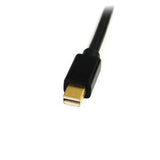 StarTech.com 6ft (1.8m) Mini DisplayPort to DVI Cable - Mini DP to DVI Adapter Cable - 1080p Video - Passive mDP to DVI-D Single Link, mDP or Thunderbolt 1/2 Mac/PC to DVI Monitor/Display