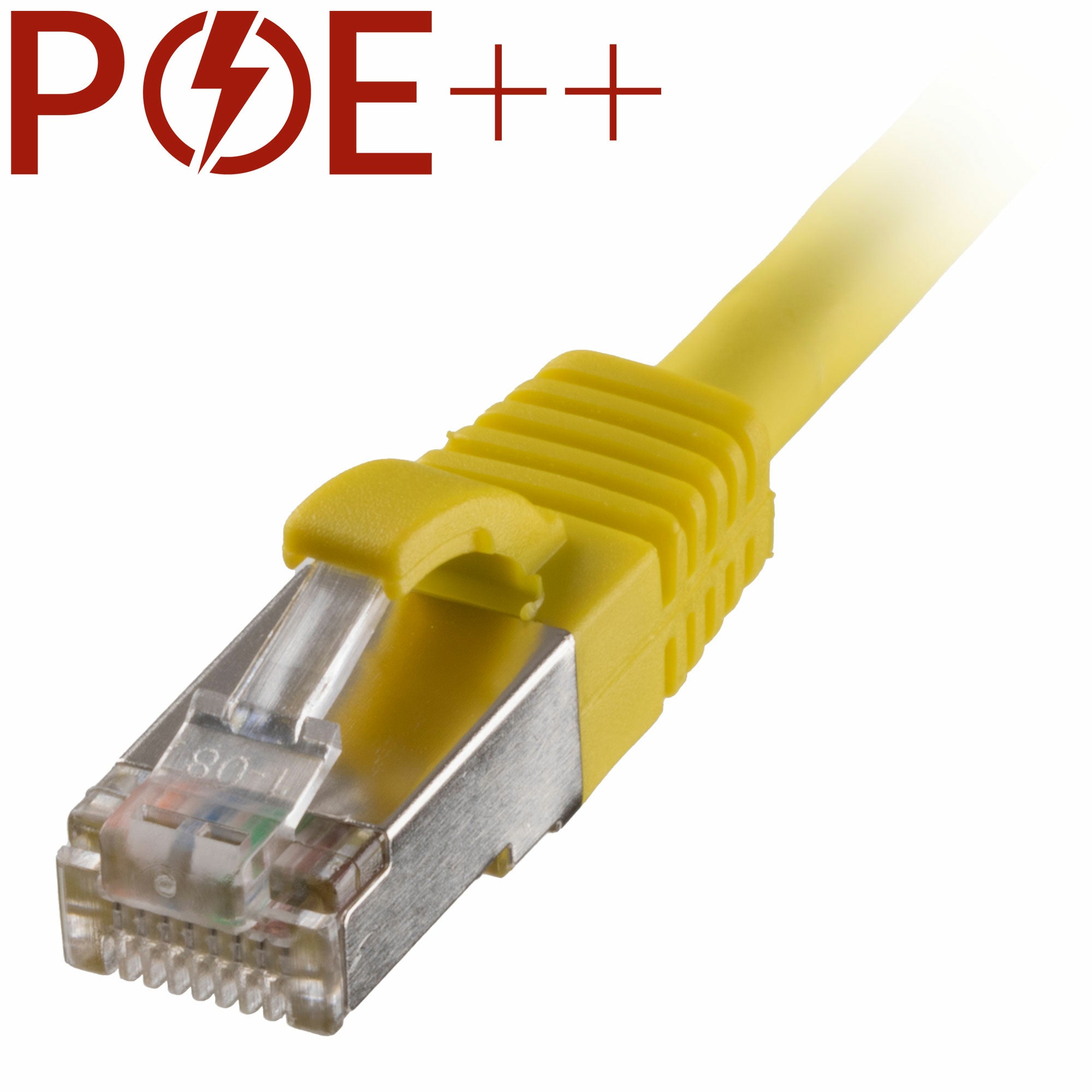 Cablenet 3m Cat6a RJ45 Yellow S/FTP LSOH 26AWG Snagless Booted Patch Lead  - Computer Cables - Cablenet