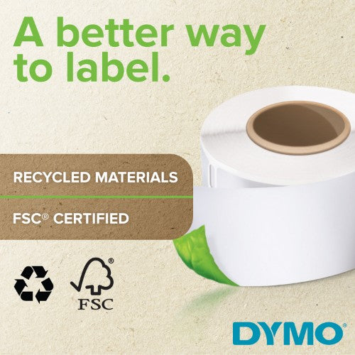 Dymo 99014/S0722430 DirectLabel-etikettes white 101mm x 54mm for Dymo 400 Duo/60mm
