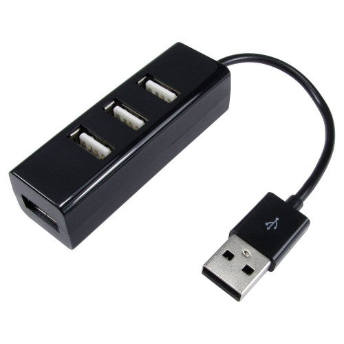 Cables Direct NLUSB2-205K interface hub USB 2.0 480 Mbit/s Black