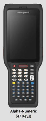 Honeywell CK62 handheld mobile computer 10.2 cm (4") 480 x 800 pixels Touchscreen 440 g Black