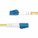StarTech.com 50m (164ft) LC to LC (UPC) OS2 Single Mode Duplex Fiber Optic Cable, 9/125µm, 100G, Bend Insensitive, Low Insertion Loss - LSZH Fiber Jumper Cord