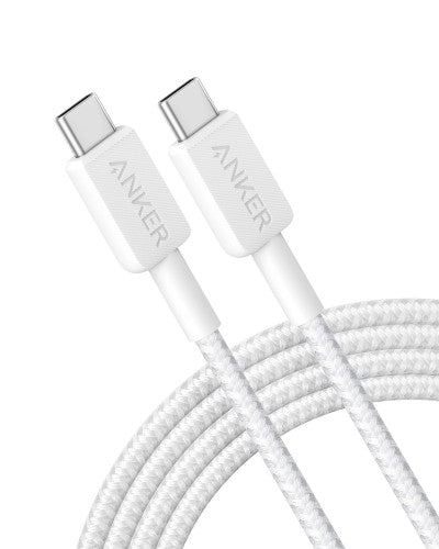 Anker Braided USB-C to Lightning Charging Cable 1.8 m, White