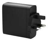 dbramante1928 IT - UK W. Charger - 3xUSB-C 140W + 1xUSB-A - BLK