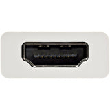 StarTech.com USB-C to HDMI Adapter - White - 4K 60Hz