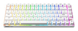CHERRY XTRFY K33 Compact Wireless keyboard Gaming USB + RF Wireless + Bluetooth QWERTY US English White