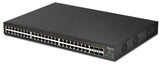 DrayTek VigorSwitch P2542x Managed L2+ Gigabit Ethernet (10/100/1000) Power over Ethernet (PoE) 1U Black