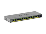 NETGEAR GS116EPP Managed L2/L3 Gigabit Ethernet (10/100/1000) Power over Ethernet (PoE) Grey