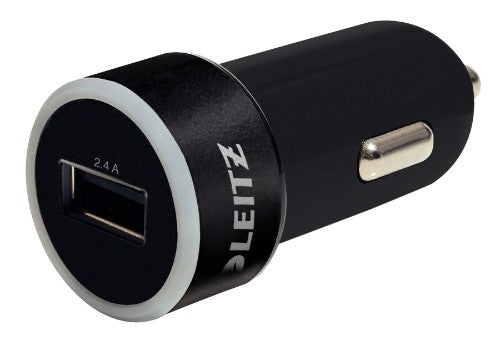 Leitz 62210095 mobile device charger Auto Black