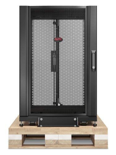 APC NetShelter SX, Server Rack Enclosure, 18U, Shock Packaging, Black, 925H x 600W x 1070D mm