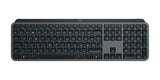 Logitech Master MX Keys Combo for Bussiness keyboard Mouse included Office RF Wireless + Bluetooth QWERTZ Swiss Graphite